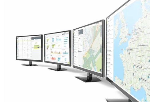 PC Bildschirme mit WEBFLEET Software